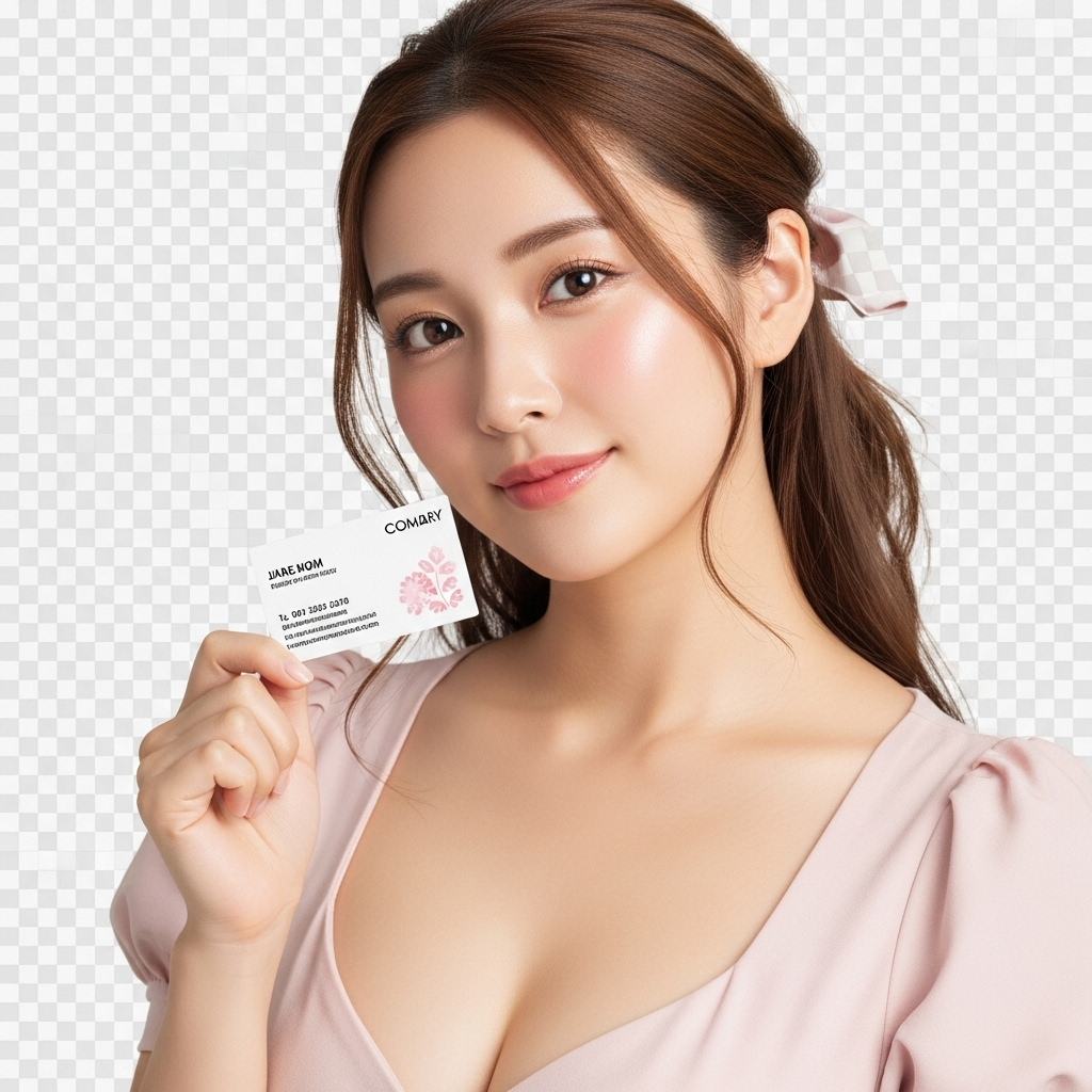 お問い合わせ担当スタッフがエコ名刺をご案内